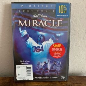 Miracle (2004) Disney Widescreen DVD Kurt Russel, Brand New